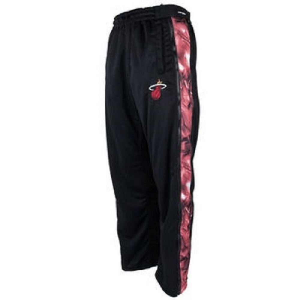 MIAMI HEAT BOYS ZIPWAY ZIPPERED SWEATPANTS NEW